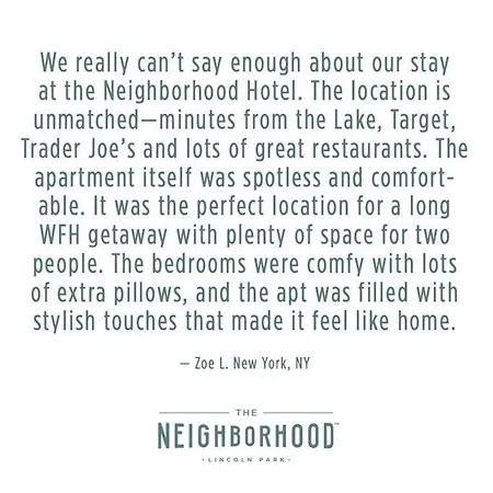The Neighborhood Hotel Lincoln Park Chicago Exterior photo